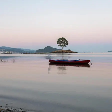 Porta Da Seca Casa Con Jardín Y Asador Rías Baixas Casa de Férias *
