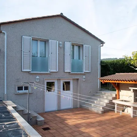 Porta Da Seca Casa Con Jardín Y Asador Rías Baixas Casa de Férias *