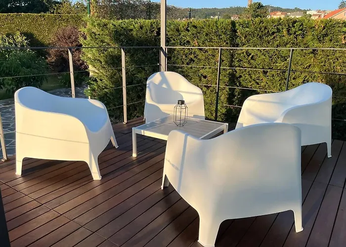 Porta Da Seca Casa Con Jardin Y Asador Rias Baixas Poio